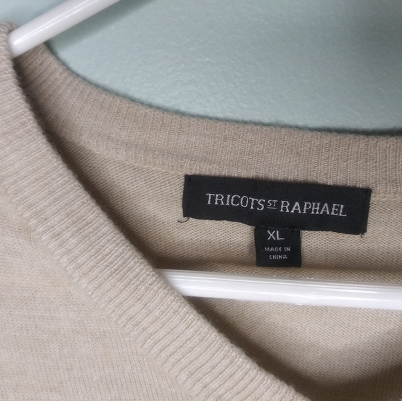 Tricots St Raphael Long Sleeve V Neck Sweater - Picture 4 of 4